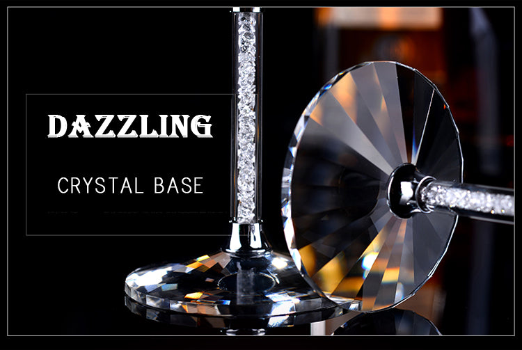 Clear Crystal Stem Wine Glass