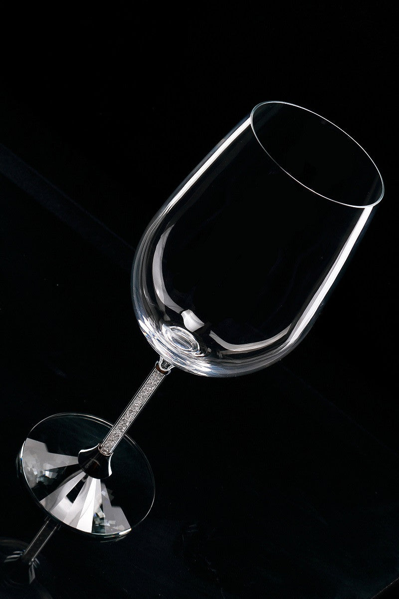 Clear Crystal Stem Wine Glass