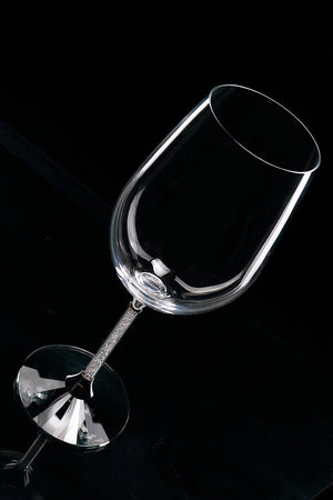 Clear Crystal Stem Wine Glass
