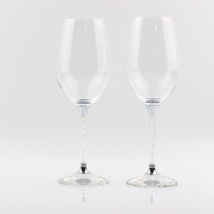 Clear Crystal Stem Wine Glass