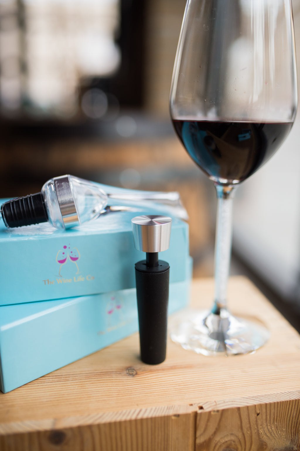 Wine Aerator and Wine Stopper Savor